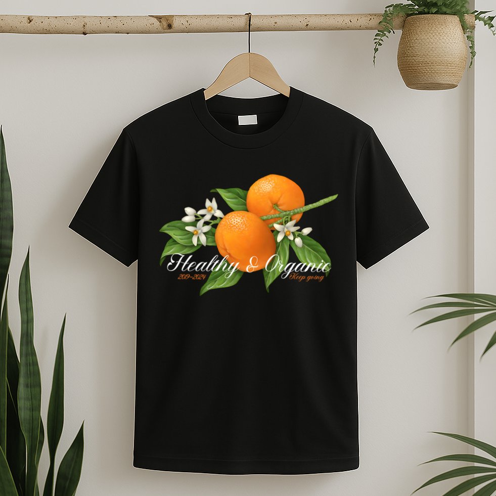 Limited Midnight Organic 5 Year Healthy & Organic T-Shirt