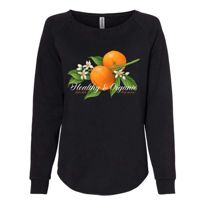 Limited Midnight Organic 5 Year Healthy & Organic Womens California Wash Sweatshirt