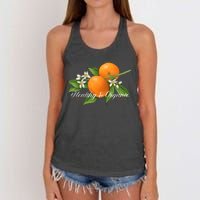 Limited Midnight Organic 5 Year Healthy & Organic Women's Knotted Racerback Tank