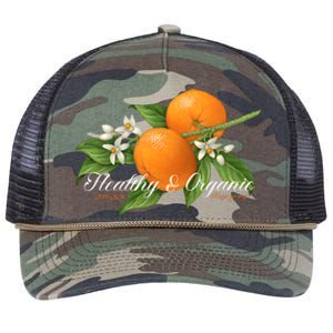 Limited Midnight Organic 5 Year Healthy & Organic Retro Rope Trucker Hat Cap