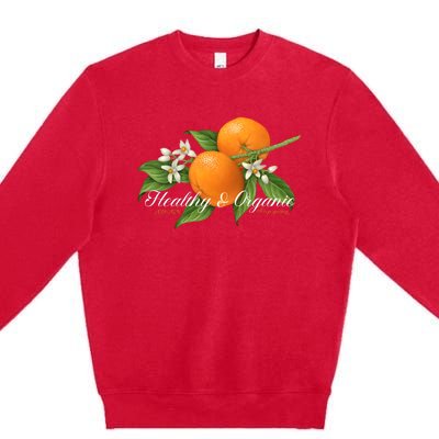 Limited Midnight Organic 5 Year Healthy & Organic Premium Crewneck Sweatshirt