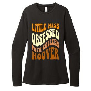 Little Miss Obsessed With Colleen Hoover Bookish Book Lover Womens CVC Long Sleeve Shirt