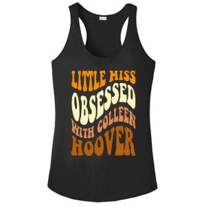 Little Miss Obsessed With Colleen Hoover Bookish Book Lover Ladies PosiCharge Competitor Racerback Tank