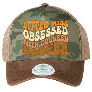 Little Miss Obsessed With Colleen Hoover Bookish Book Lover Legacy Tie Dye Trucker Hat