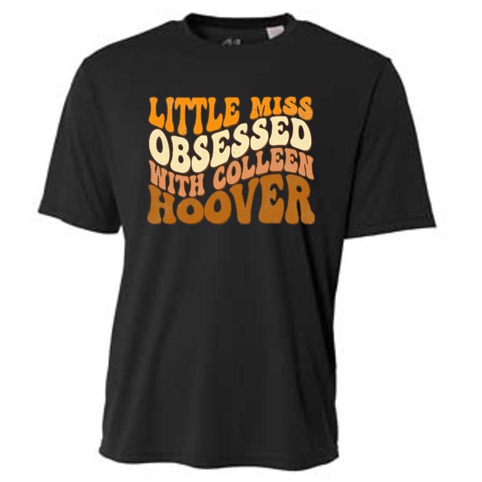 Little Miss Obsessed With Colleen Hoover Bookish Book Lover Cooling Performance Crew T-Shirt