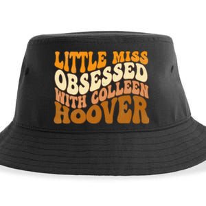 Little Miss Obsessed With Colleen Hoover Bookish Book Lover Sustainable Bucket Hat