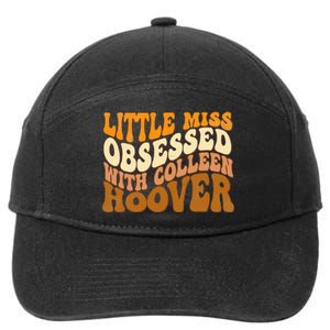 Little Miss Obsessed With Colleen Hoover Bookish Book Lover 7-Panel Snapback Hat