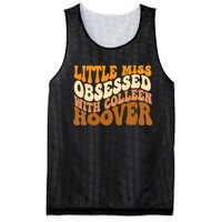 Little Miss Obsessed With Colleen Hoover Bookish Book Lover Mesh Reversible Basketball Jersey Tank