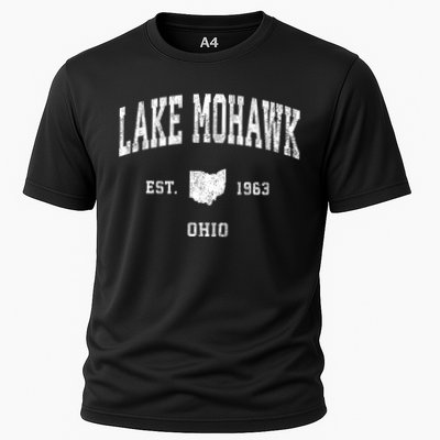 Lake Mohawk Ohio Oh Vintage Athletic Performance Shirt