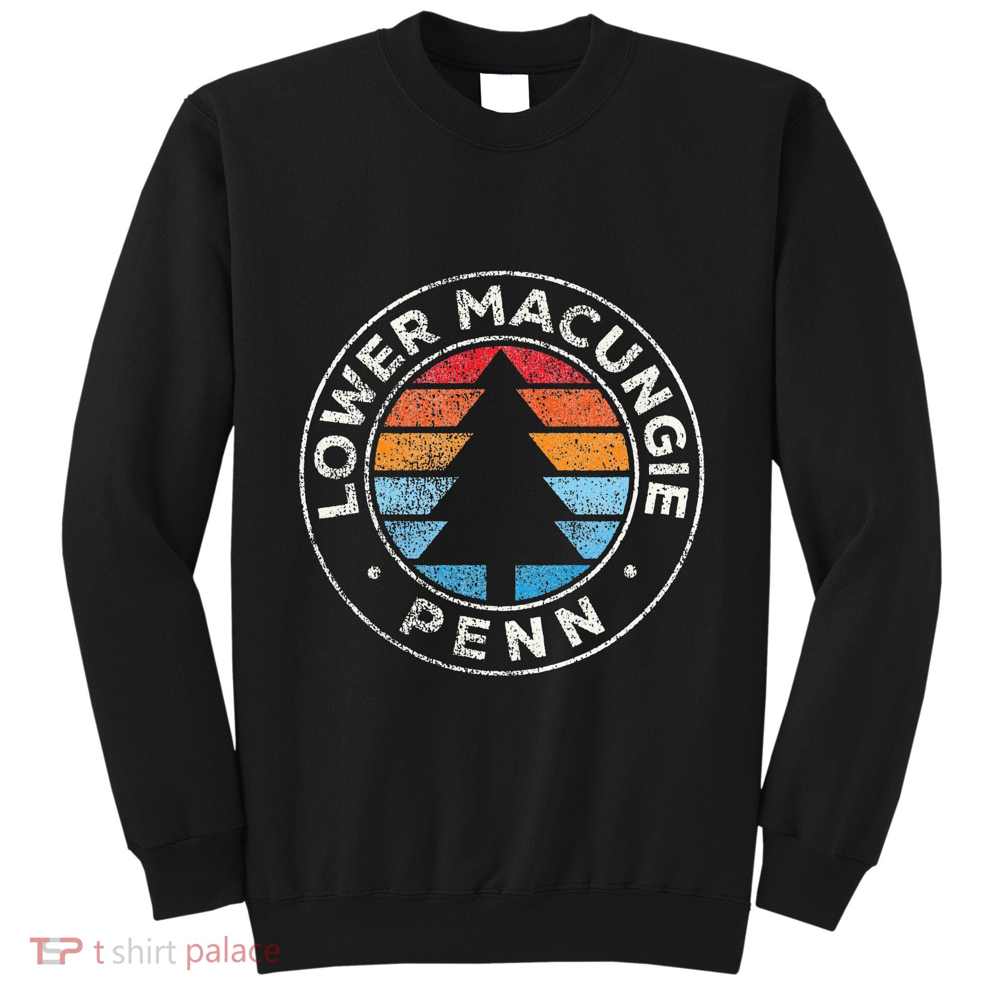 Lower Macungie Pennsylvania Pa Vintage Graphic Retro 70s Tall Sweatshirt