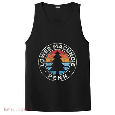 Lower Macungie Pennsylvania Pa Vintage Graphic Retro 70s PosiCharge Competitor Tank