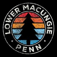 Lower Macungie Pennsylvania Pa Vintage Graphic Retro 70s Toddler Hoodie