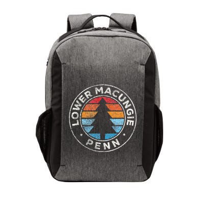 Lower Macungie Pennsylvania Pa Vintage Graphic Retro 70s Vector Backpack