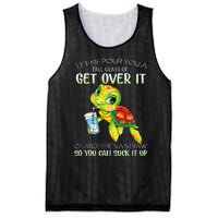 Let Me Pour You A Tall Glass Of Get Over It Turtle Gifts Mesh Reversible Basketball Jersey Tank