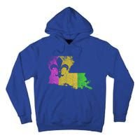 Louisiana Masquerade Parade Party New Orleans Mardi Gras Cool Gift Tall Hoodie