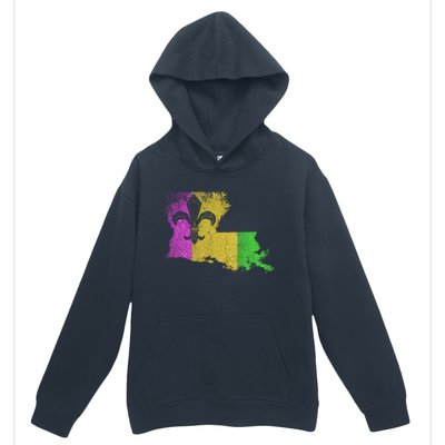 Louisiana Masquerade Parade Party New Orleans Mardi Gras Cool Gift Urban Pullover Hoodie