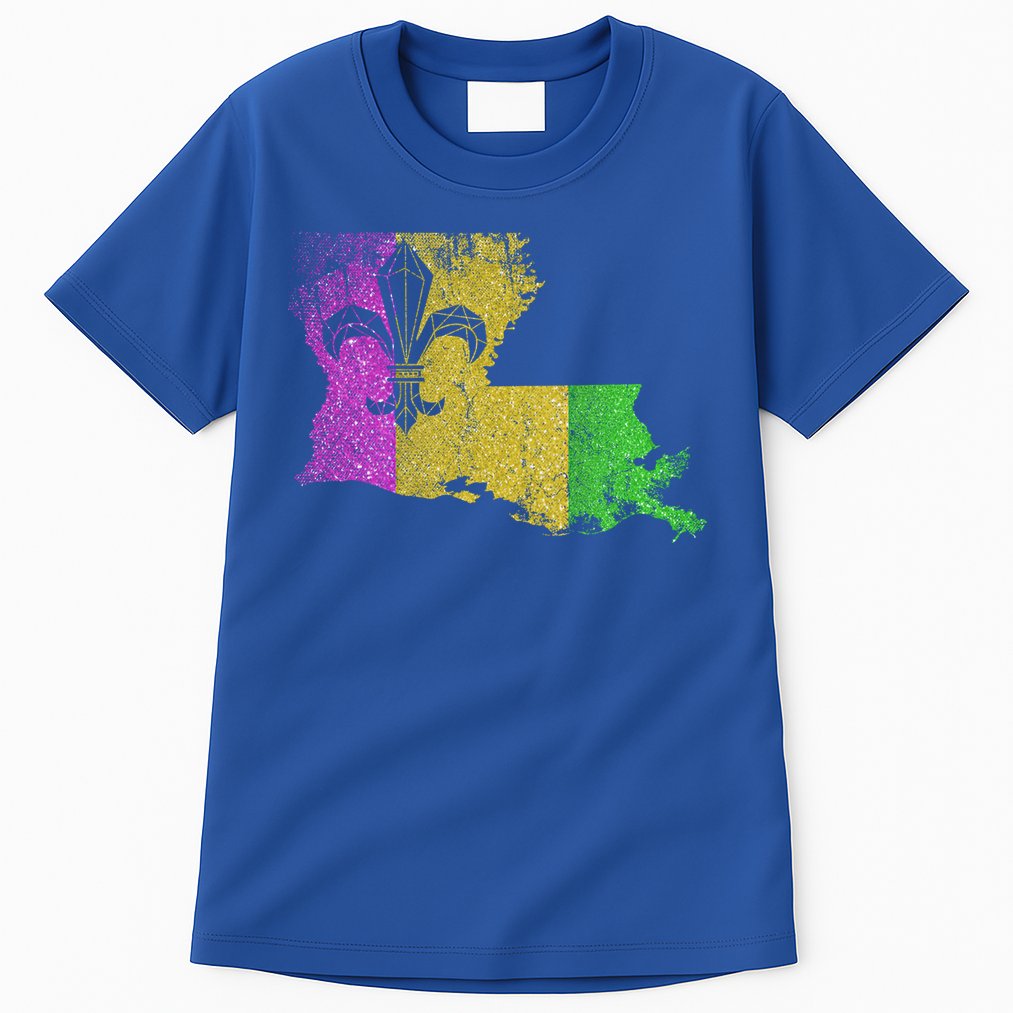 Louisiana Masquerade Parade Party New Orleans Mardi Gras Gift Tall T-Shirt