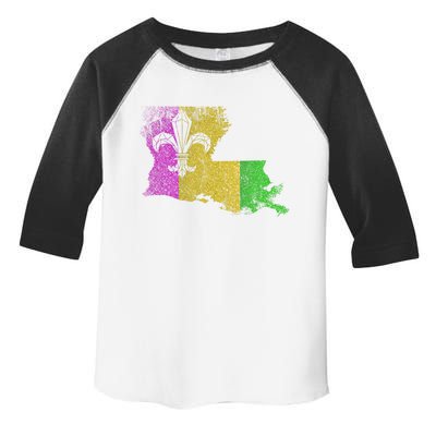 Louisiana Masquerade Parade Party New Orleans Mardi Gras Gift Toddler Fine Jersey T-Shirt