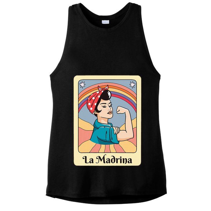 La Madrina Proposal Tarot Art Ladies PosiCharge Tri-Blend Wicking Tank