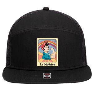 La Madrina Proposal Tarot Art 7 Panel Mesh Trucker Snapback Hat