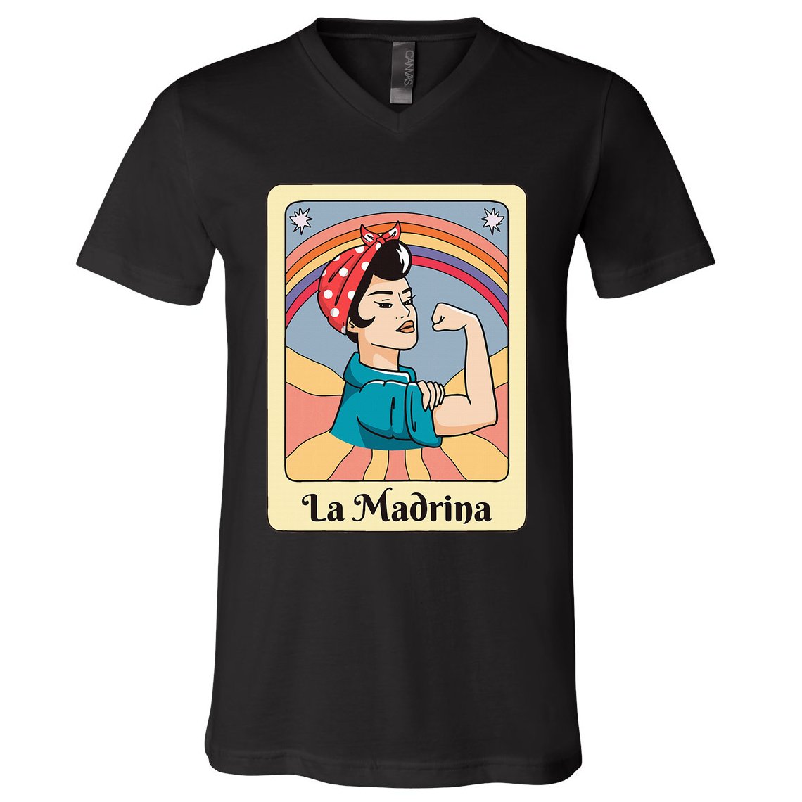 La Madrina Proposal Tarot Art V-Neck T-Shirt
