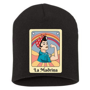 La Madrina Proposal Tarot Art Short Acrylic Beanie