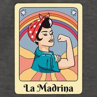 La Madrina Proposal Tarot Art Vector Backpack