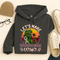 Let's Make Parkinson's Disease Extinct TRex Dinosaur Hoodie
