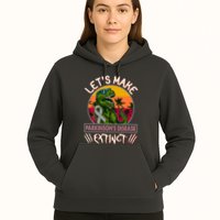Let's Make Parkinson's Disease Extinct TRex Dinosaur Hoodie