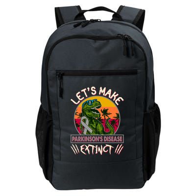 Let's Make Parkinson's Disease Extinct TRex Dinosaur Backpack