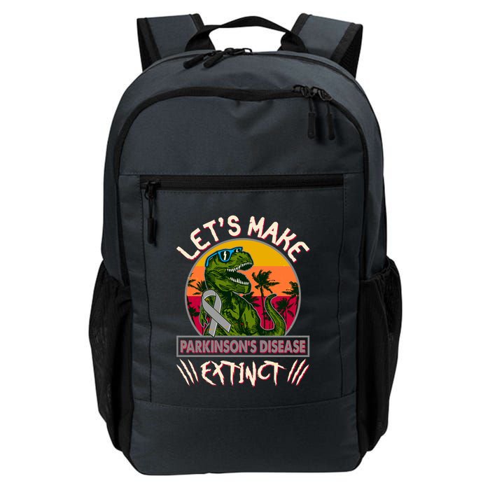 Let's Make Parkinson's Disease Extinct TRex Dinosaur Backpack