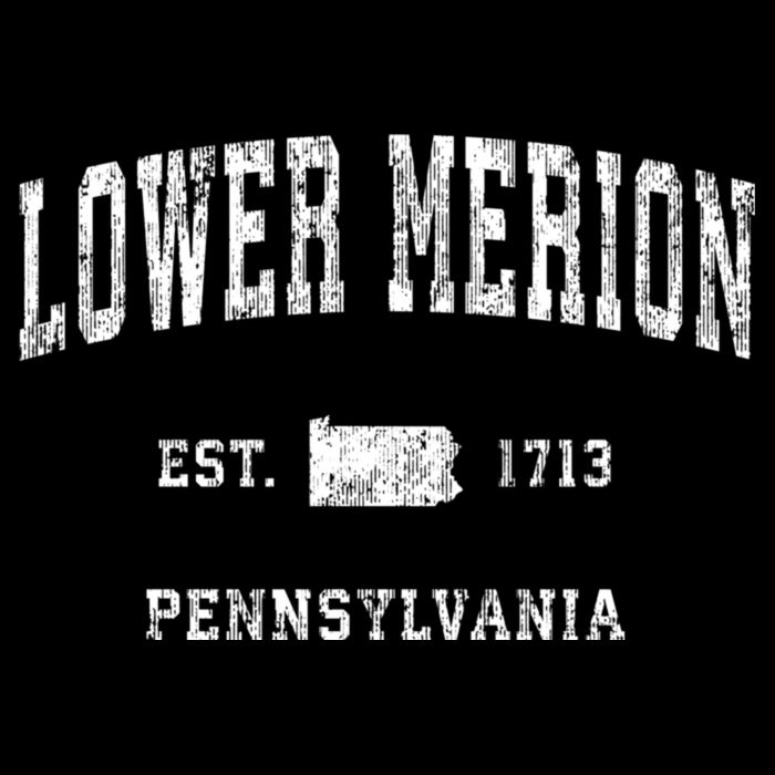Lower Merion Pennsylvania Pa Vintage Athletic Sports Backpack