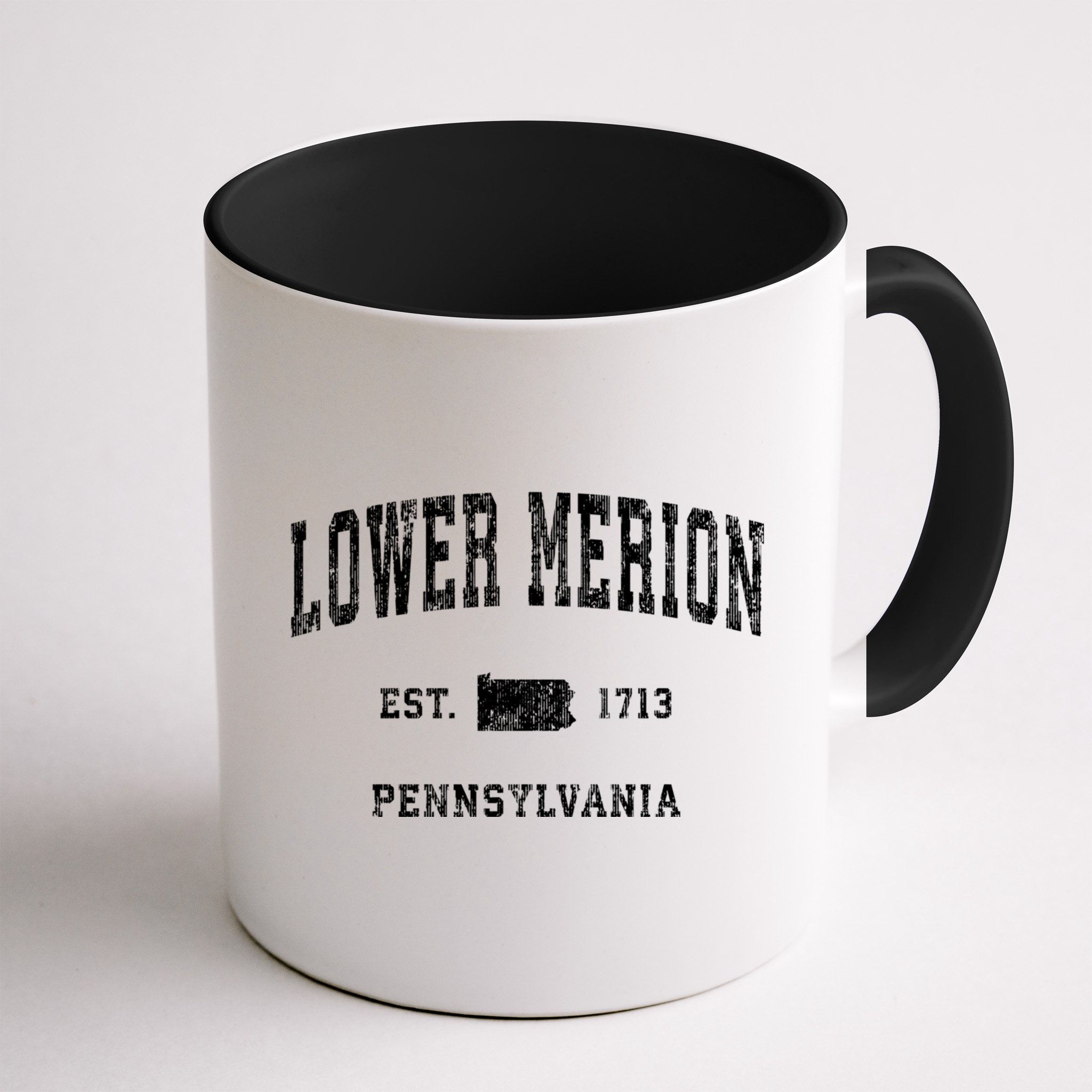 Lower Merion Pennsylvania Pa Vintage Athletic Sports Mug