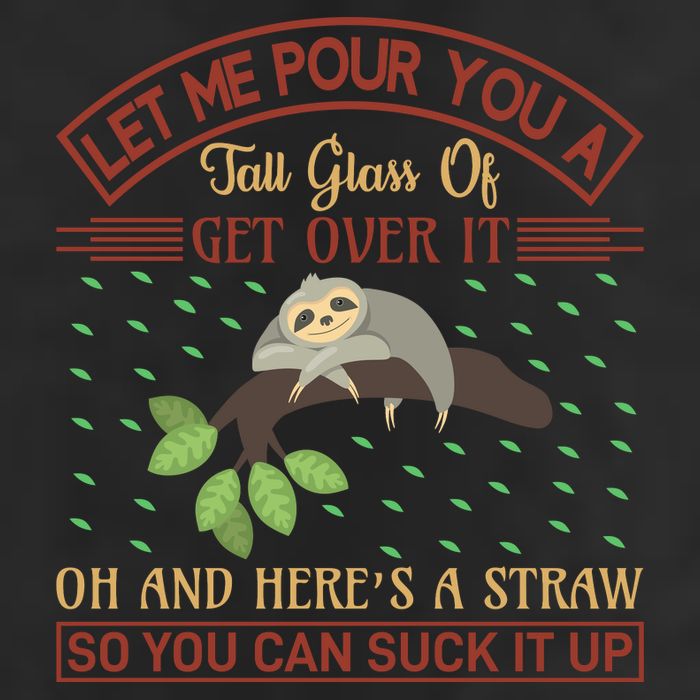 Let Me Pour You A Tall Glass Of Get Over It Golf Towel