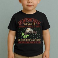 Let Me Pour You A Tall Glass Of Get Over It Toddler T-Shirt