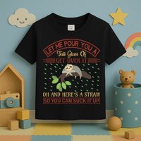 Let Me Pour You A Tall Glass Of Get Over It Toddler T-Shirt