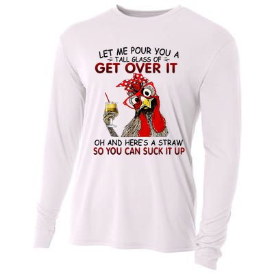 Let Me Pour You A Tall Glass Of Get Over It Cooling Performance Long Sleeve Crew