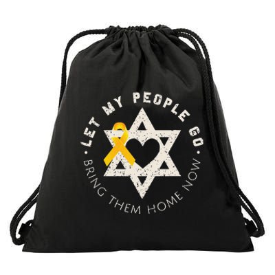 Let My People Go Bring Them Home Now Drawstring Bag