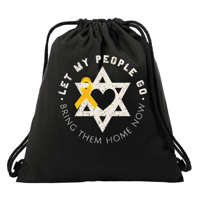 Let My People Go Bring Them Home Now Drawstring Bag