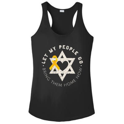 Let My People Go Bring Them Home Now Ladies PosiCharge Competitor Racerback Tank