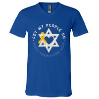 Let My People Go Bring Them Home Now V-Neck T-Shirt