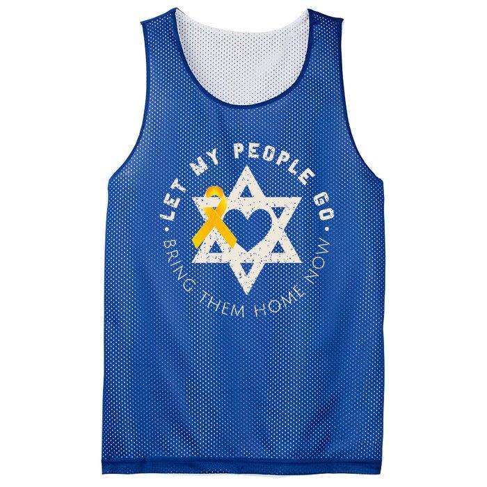 Let My People Go Bring Them Home Now Mesh Reversible Basketball Jersey Tank