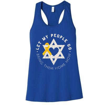 Let My People Go Bring Them Home Now Women's Racerback Tank