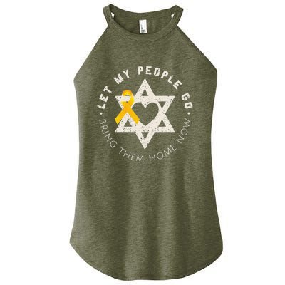 Let My People Go Bring Them Home Now Women's Perfect Tri Rocker Tank