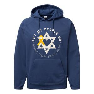 Let My People Go Bring Them Home Now Performance Fleece Hoodie