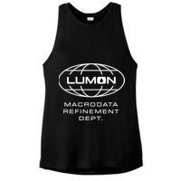 Lumon Macrodata Refinement Dept Ladies PosiCharge Tri-Blend Wicking Tank
