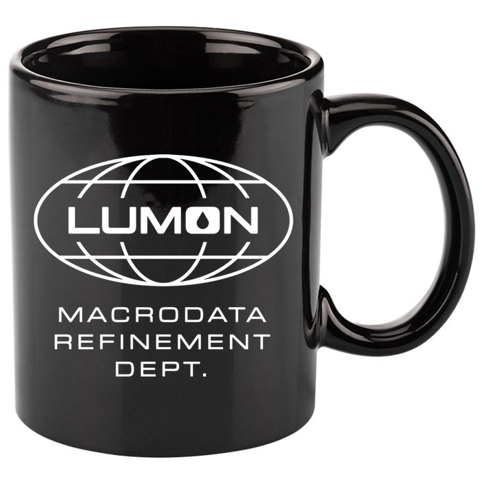 Lumon Macrodata Refinement Dept 11oz C Handle Ceramic Mug