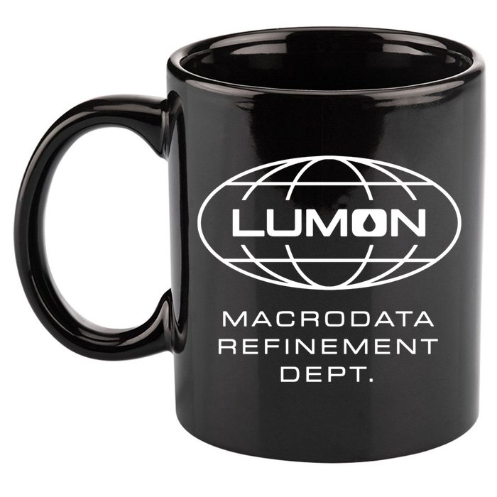 Lumon Macrodata Refinement Dept 11oz C Handle Ceramic Mug