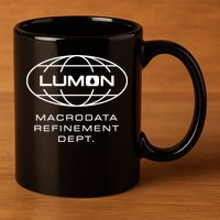 Lumon Macrodata Refinement Dept 11oz C Handle Ceramic Mug