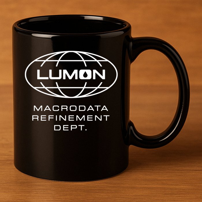 Lumon Macrodata Refinement Dept 11oz C Handle Ceramic Mug